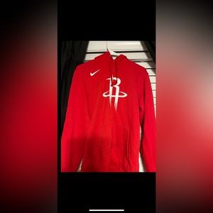 Nike red sweatshirt (rockets nba)